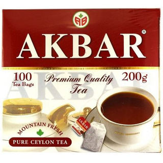Чай черный Акбар100пак с/я